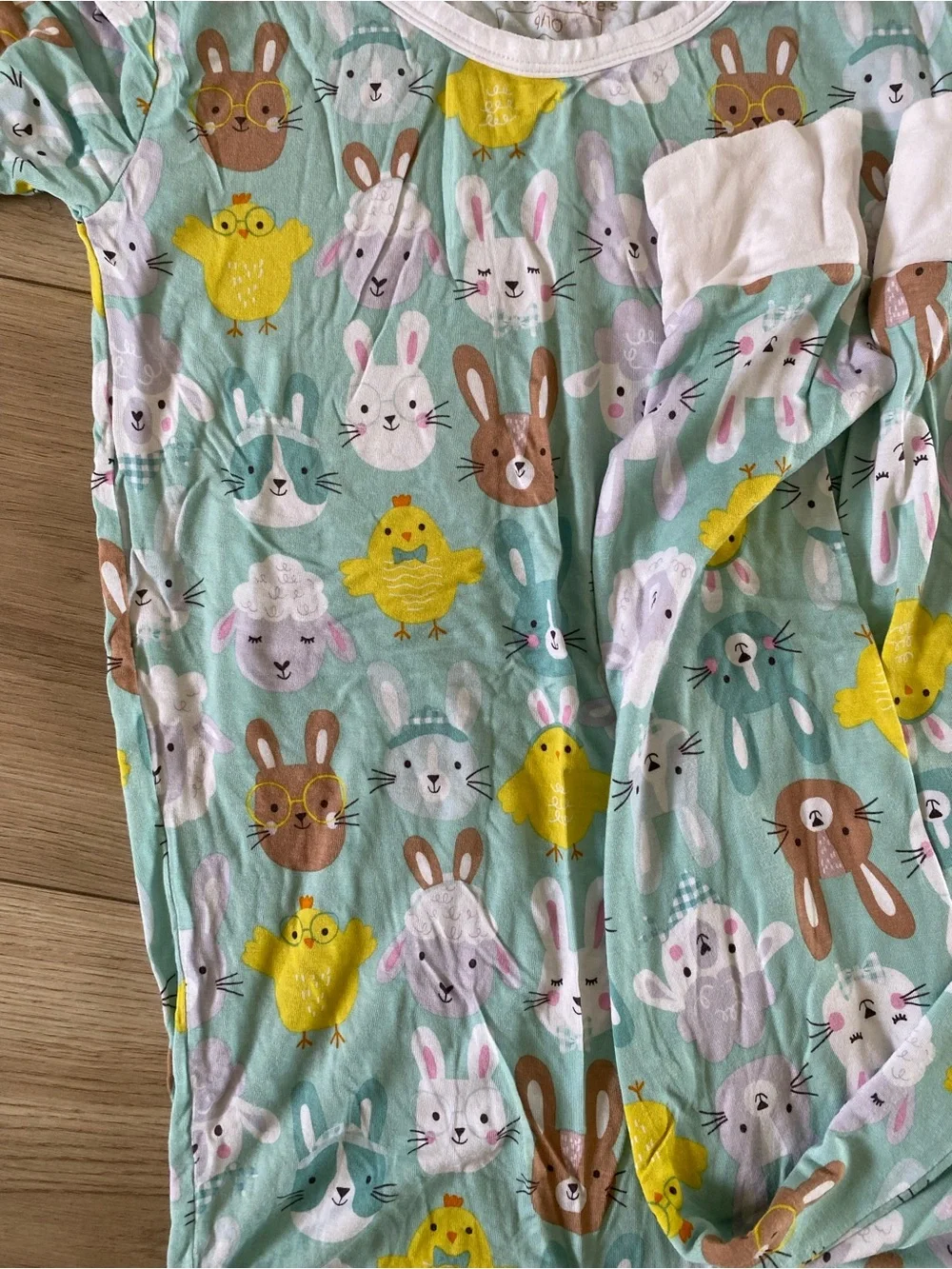 Little Sleepies 9-10 year Bunny & Chick Pajama Set